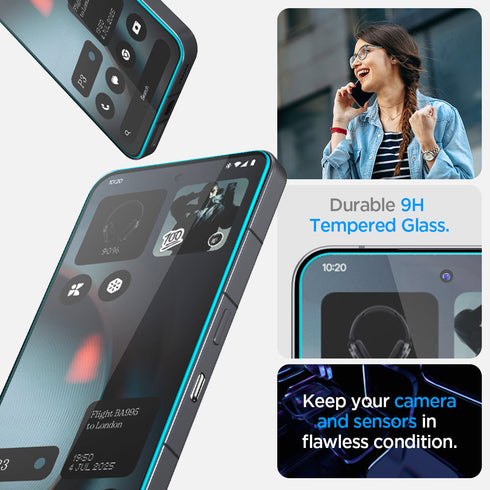 Spigen Nothing Phone (3) Screen Protector - Glas.tR EZ Fit (2 Pack)